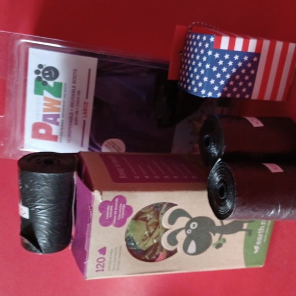 Earth rated biodegradable poop 💩  bags/Pawz paw covers - Picture 4 of 10